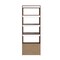 Manhattan Comfort Ratzer Bookcase in Brown and White BC-316AMC192 - alternate 2